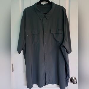 Realtree Fishing Men’s Performance Short Sleeve Button-Down Size 3XL